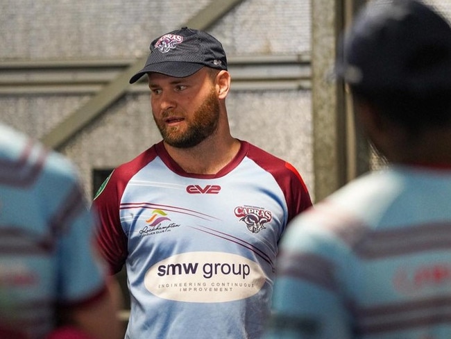 Halfback Jack Madden will captain the CQ Capras for a sixth consecutive season in 2023. Photo: Luke Fletcher