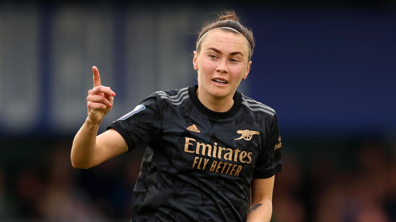 You would need Optus Sport to watch Caitlin Foord play for Arsenal. Picture: Naomi Baker/Getty Images