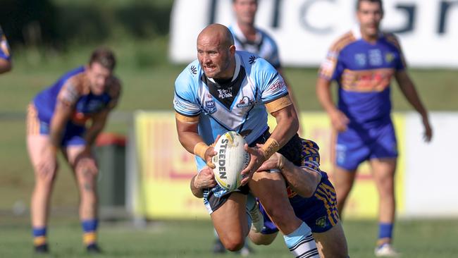 Tyrone Roberts starred in Ballina’s win. Picture: DC Sports Photography