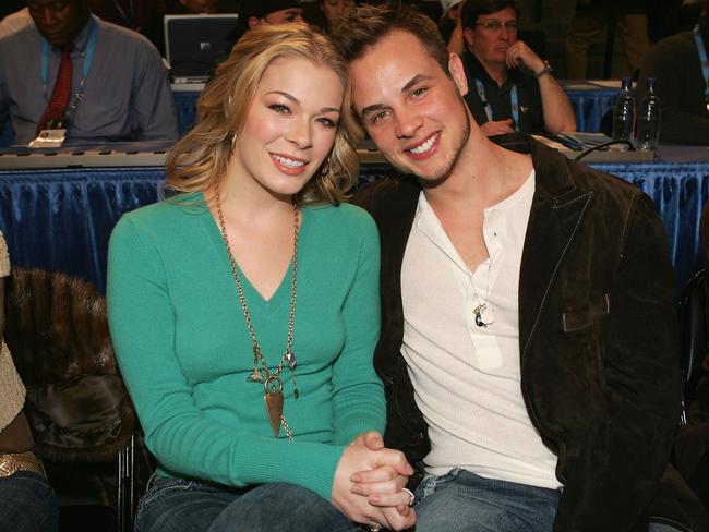 LeAnn Rimes met Dean Sheremet at the Academy of Country Music Awards in 2001 where he was assigned to be a backup dancer for one of her performances. They divorced in 2009 after reports that she’d cheated on him. Picture: Getty