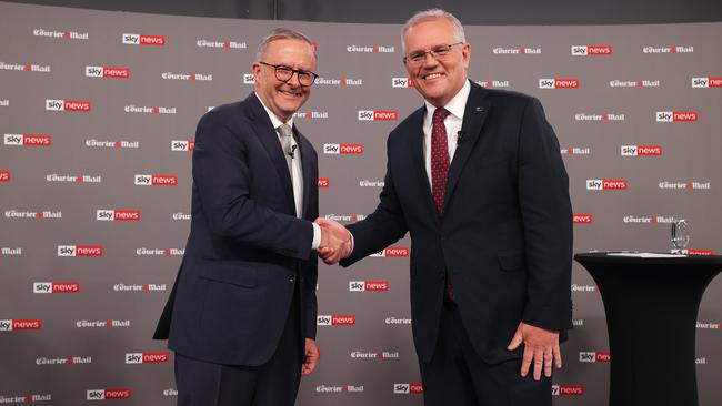 Labor leader Anthony Albanese and Prime Minster Scott Morrison. Picture: Jason Edwards