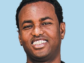 Abdi Aden is the author of the new book Shining.