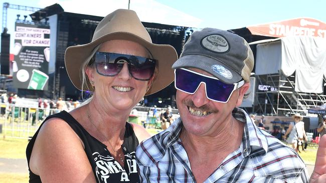 Mick & Fiona Linley CMC Rocks Saturday March 18, 2023. Picture John Gass