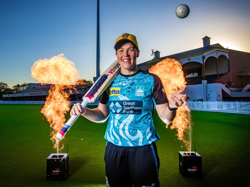 Grace Harris has become one of Aussie cricket’s most-beloved players. Picture: Nigel Hallett