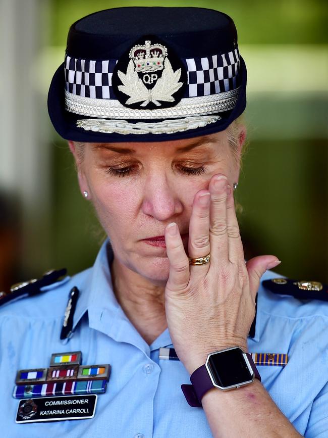 Queensland Police Commissioner Katarina Carroll. Picture: Alix Sweeney