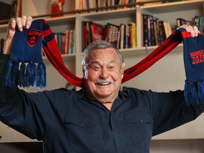 Barassi was awarded the Victorian of the Year title in 2009. Picture: David Caird