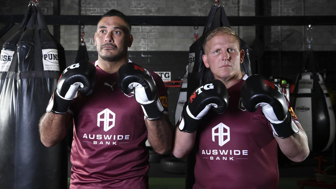 Justin Hodges and Ben Hannant.
