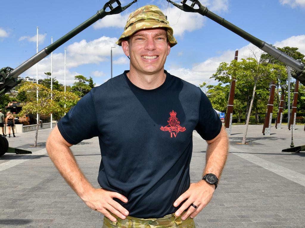 4th Field Regiment's artillery Commanding Officer 4th Regiment Lieutenant Colonel Simon Frewin. Picture: Evan Morgan