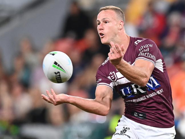 Daly Cherry-Evans was superb for the Sea Eagles. Picture: Bradley Kanaris/Getty Images