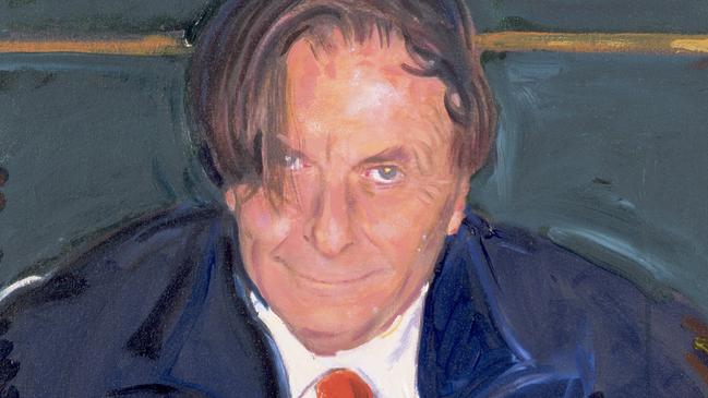 A self portrait by Barry Humphries, who died in Sydney at the weekend, aged 89.