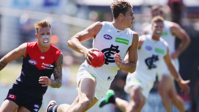 Charlie Curnow needs to get more AFL games under his belt.