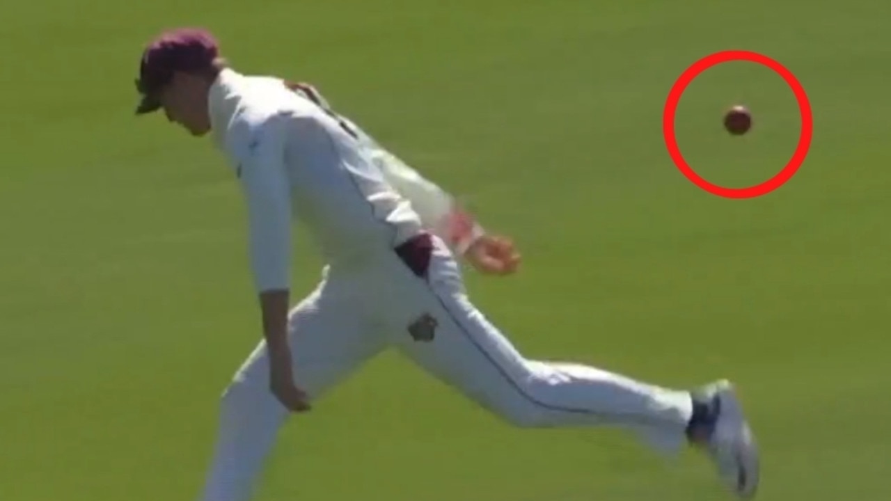 Marnus Labuschagne's controversial catch against New South Wales.