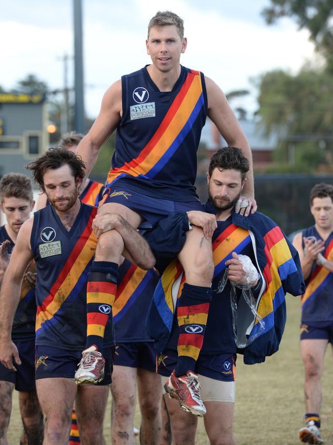 St Bedes Mentone Tigers champion Luke Wintle.