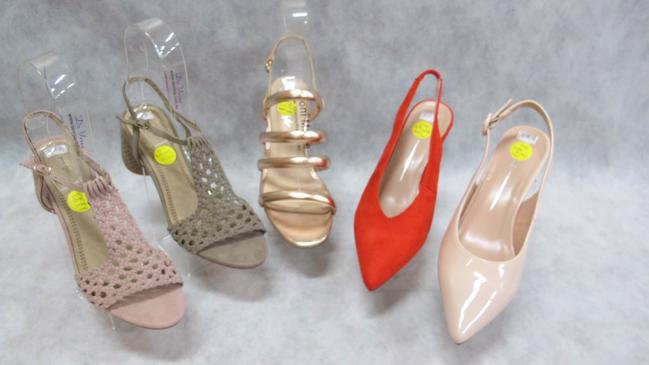 PERFECT PAIR: Shoes on East owner Debbie Brine touted thick heels as the best option.