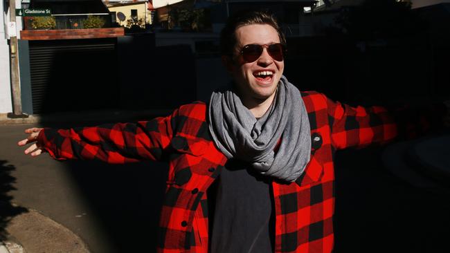 Guitar-driven music to the fore ... Reece Mastin is getting invaluable career advice from rock guru Jimmy Barnes. Picture: Toby Zerna