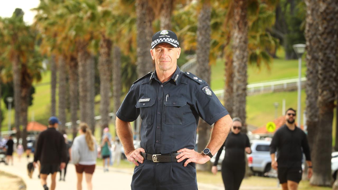 Superintendent Michael Reid has his team ready to keep New Year’s Eve 2024 celebrations safe in Geelong. Picture: Alison Wynd