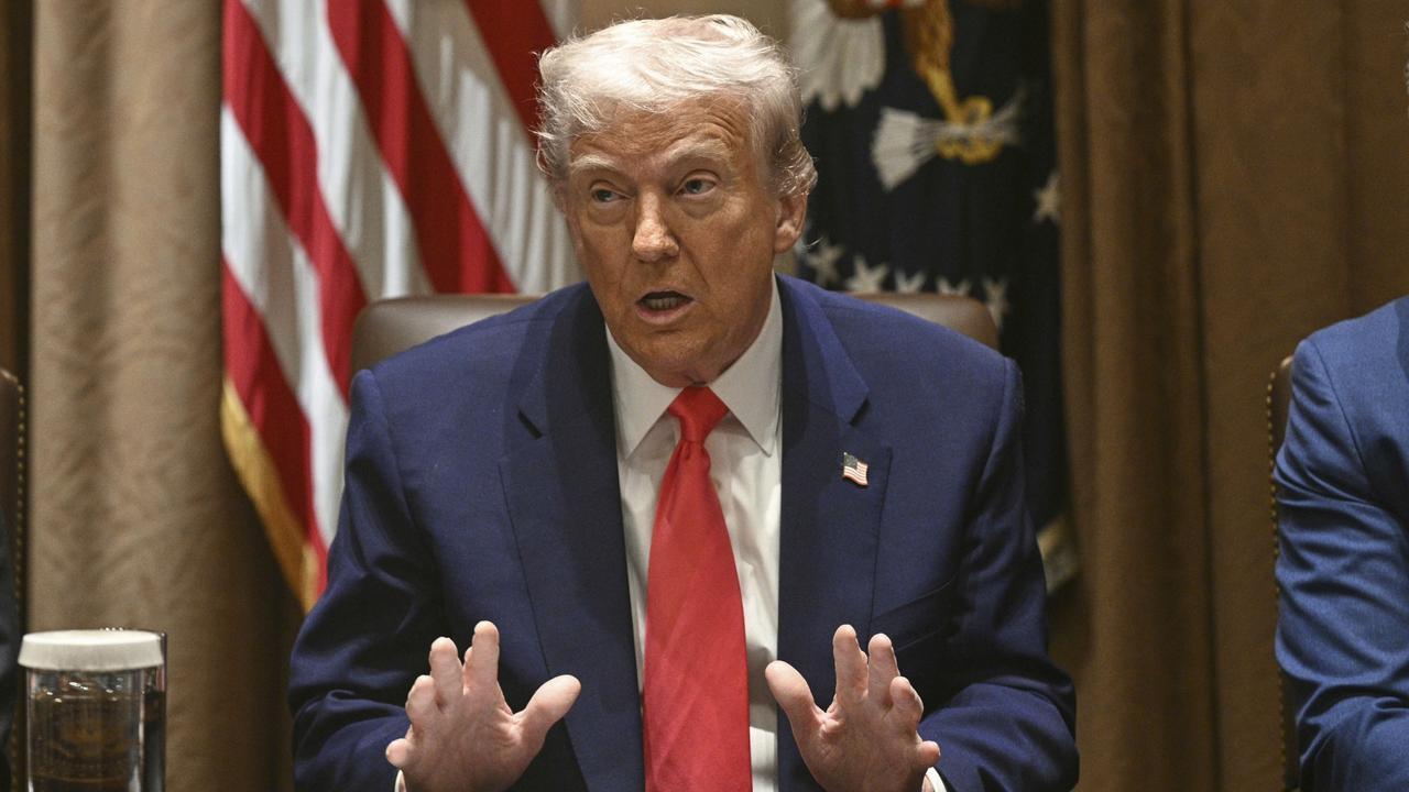 Donald Trump captured the vote of 54 per cent of men. Picture: Pool/AP