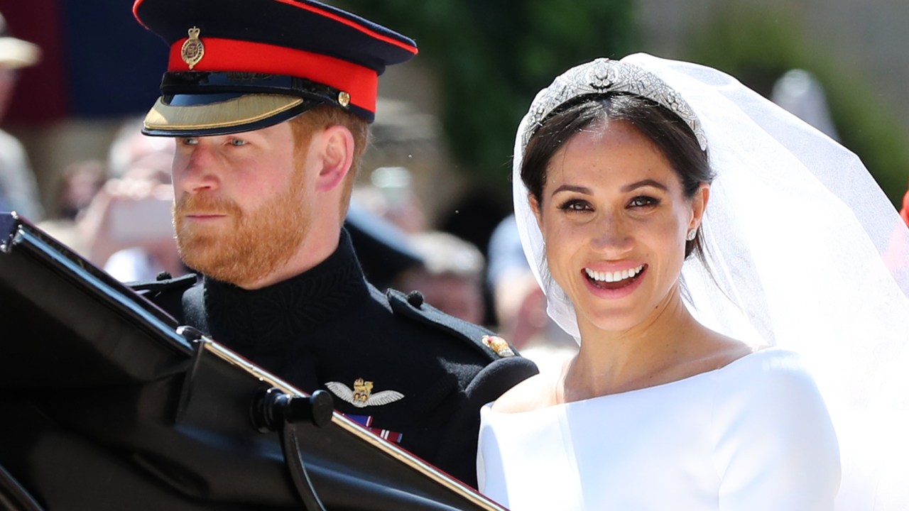 Harry wed Meghan in 2018 less than two years after meeting the Suits actress. Picture by Gareth Fuller - WPA/Getty Images.