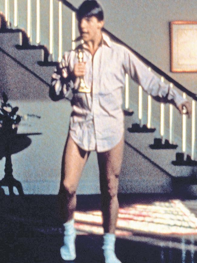 Tom Cruise’s pants-free dance in Risky Business, 1983. (Picture: Risky Business)