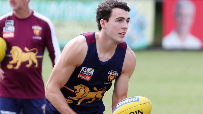 Brisbane Lions rookie James Madden is a popular trade target. Picture: Tara Croser