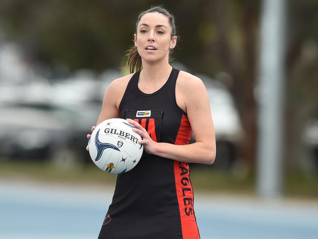 Netball: St Mary's v Newtown & Chilwell. Vanessa Augustini for Newton