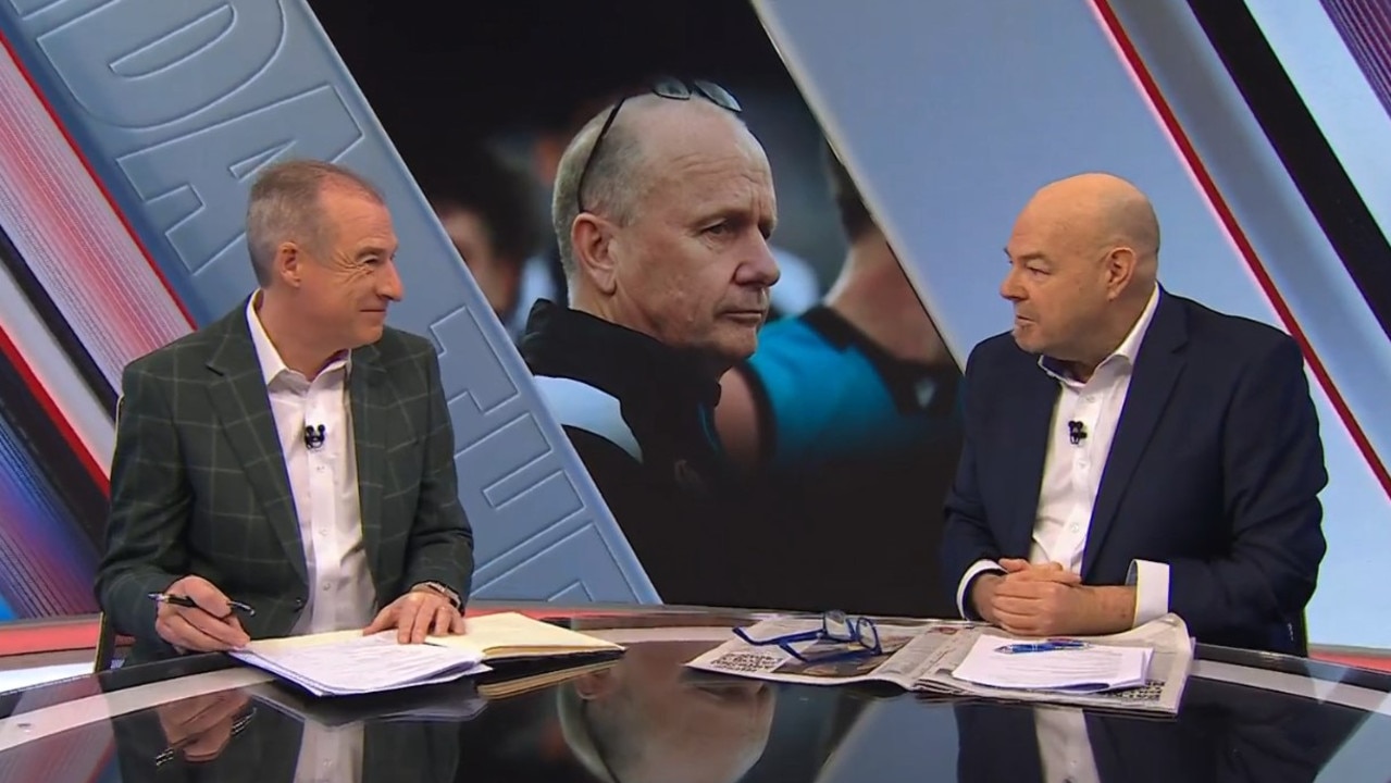 Robbo has trashed Tredrea's claim the Footy Classified piece was "a hit job". Photo: Fox Sports