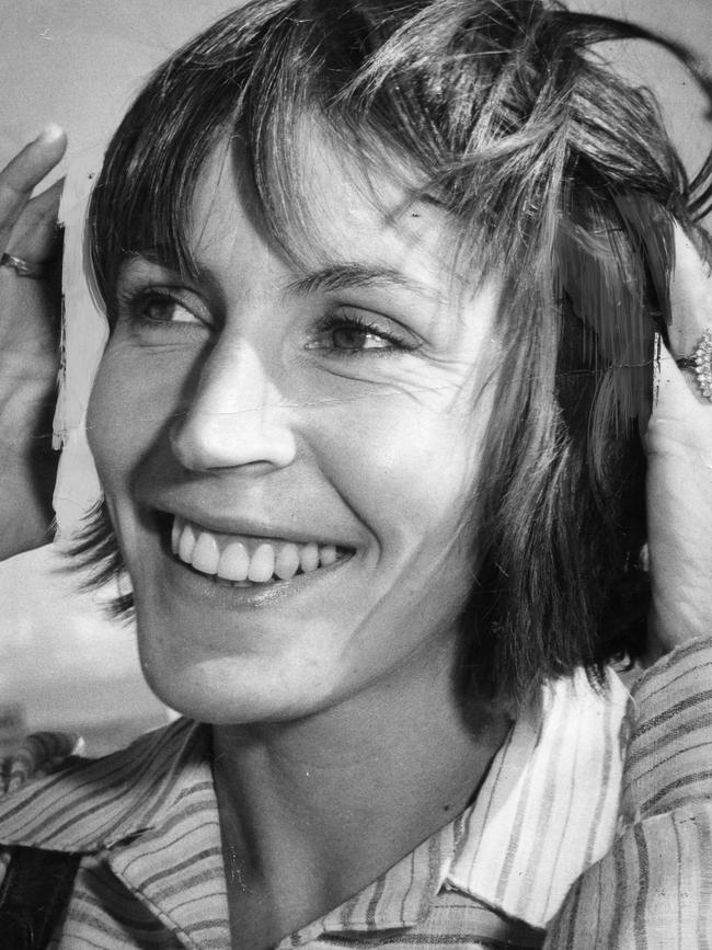 Helen Reddy in Adelaide in 1975. Picture: Supplied