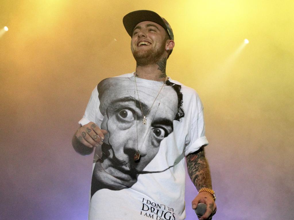 Mac Miller was just 26 when he died. Picture: AP