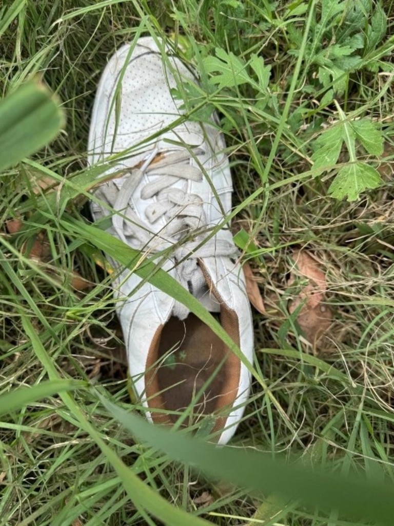 Police have found a shoe they believe belongs to Mr McLennan. Picture: Queensland Police.