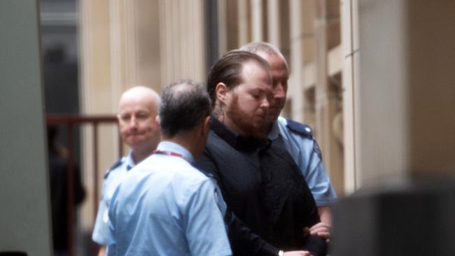 Ashley Feetham, 25, arrives at the Supreme Court in a prison van. PICTURE : NCA Newswire / Nicki Connolly