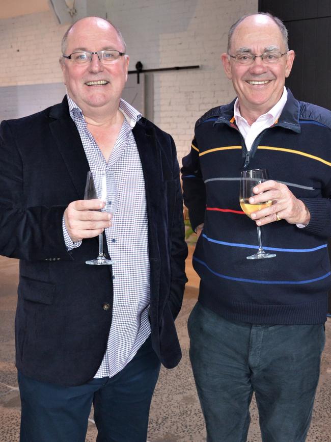 3AW’s Ross and John are a Melbourne radio institution. Picture: Fiona Hamilton.