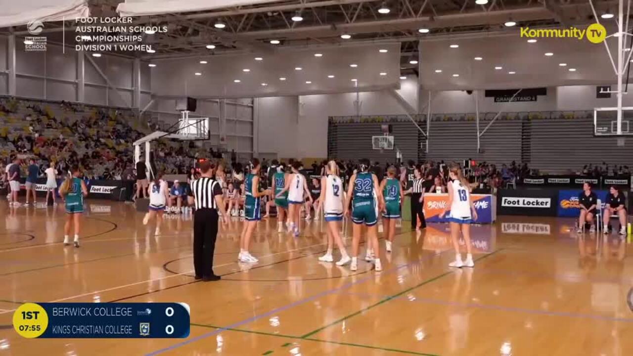 Replay: Berwick College v Kings Christian College (U20 Women Div 1) - 2024 Basketball Australia Schools Championships Day 2