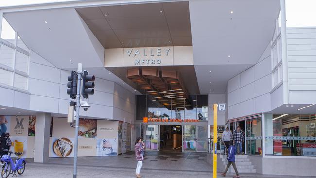 Fortitude Valley train station. Picture: Jerad Williams.