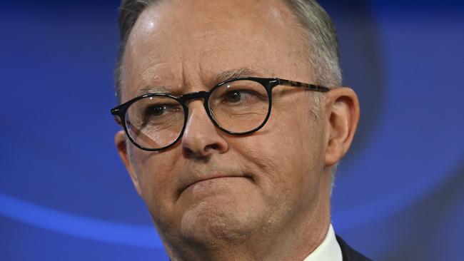 Prime Minister Anthony Albanese promised tax cuts. Picture: NCA NewsWire / Martin Ollman