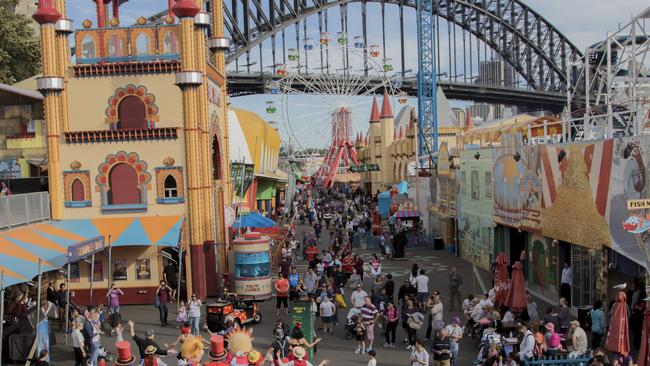 Luna Park will take part in this year’s Vivid light show.