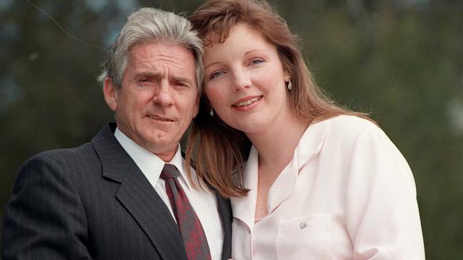 Car; Synnerdahl with the love of his life, Yvonne, after their wedding.