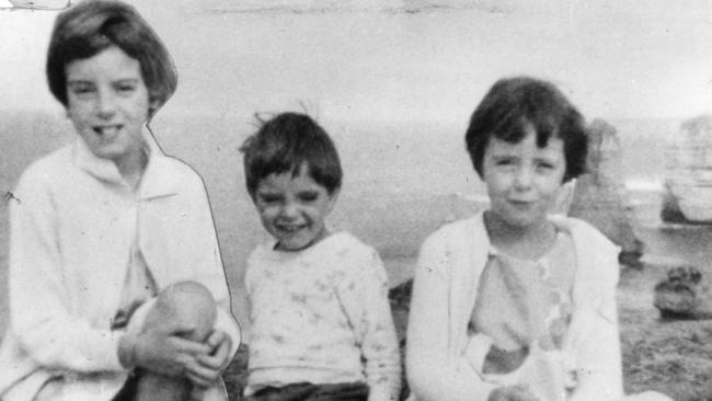 Jane, Grant and Arnna Beaumont. who disappeared from Glenelg in January 1966.