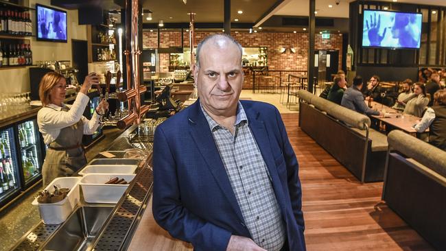 Publican David Basheer at the Strathmore Hotel. Picture: Roy Van Der Vegt