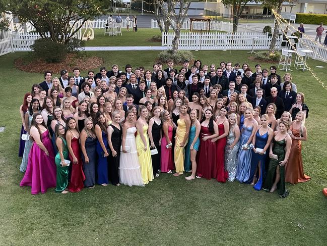 Unity College's year 12 students celebrated the year that was at their formal at the Sunshine Coast Turf Club.