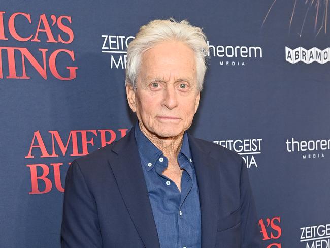 Michael Douglas has expressed his concern over President Joe Biden staying in the presidential race. Picture: Roy Rochlin/Getty Images for Abramorama