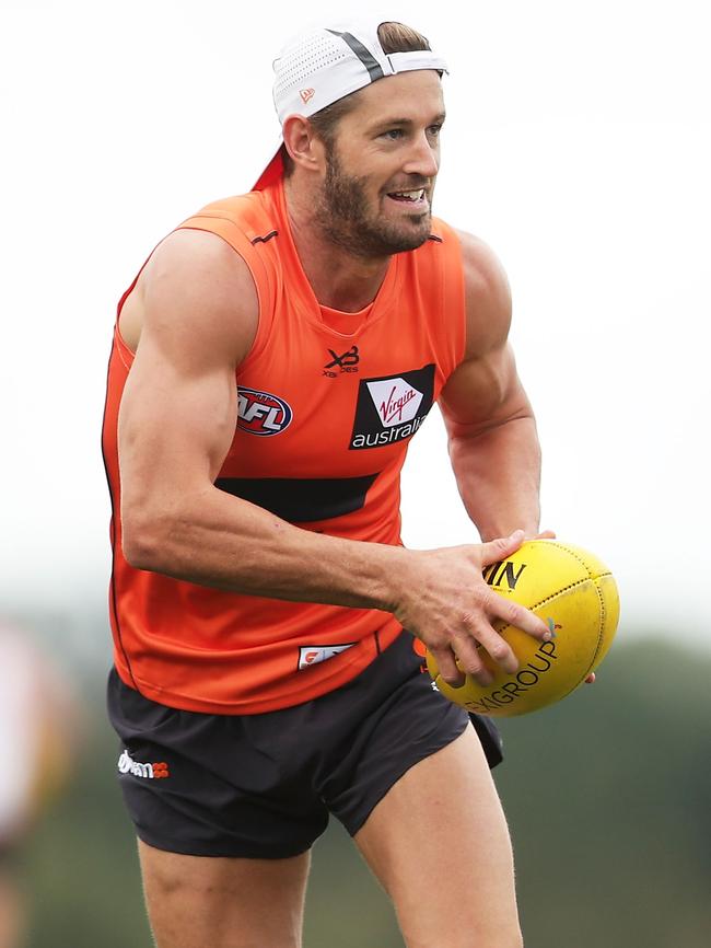 Callan Ward will lead GWS again in 2018.