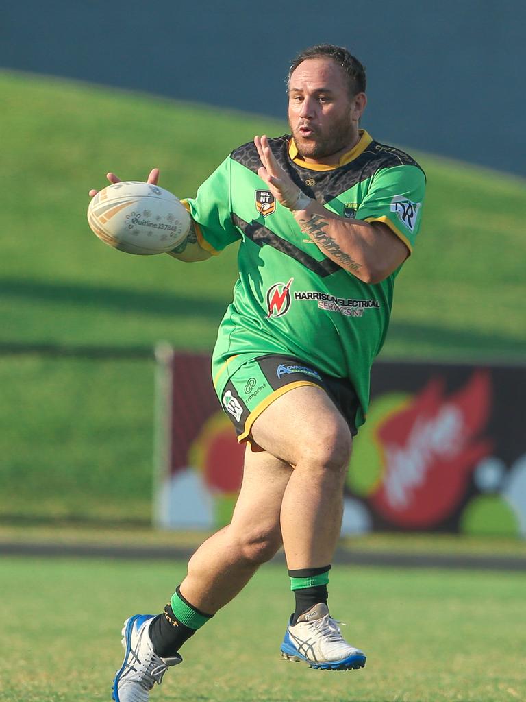 Palmerston on the boil in the NRL NT A-Grade match between Nightcliff Dragons and Palmerston Raiders. Picture: Glenn Campbell