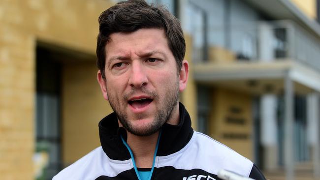 Port Adelaide assistant coach Josh Carr. Picture: Tom Huntley