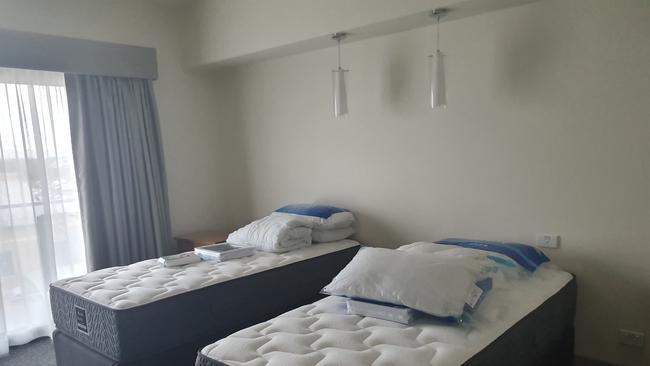 A Sneak peek inside the extension of the Hilltop patient accommodation centre. Picture: Supplied