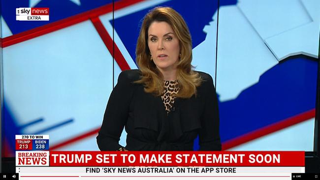 Peta Credlin on Sky News Australia. Picture: Sky News