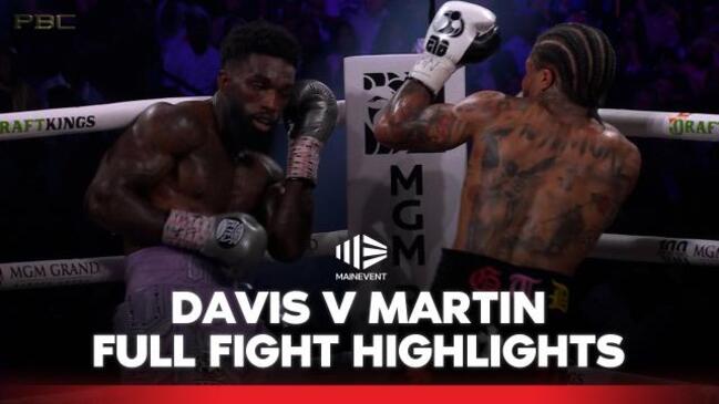 Gervonta Davis v Frank Martin - Full Fight Highlights