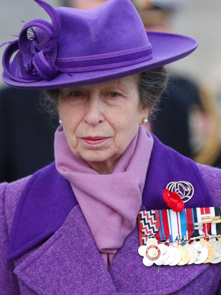 The latest royal working figures look good for Princess Anne. Picture: Jonathan Brady/AFP