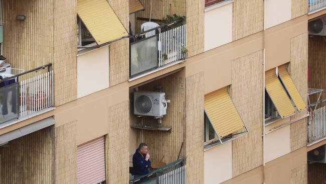 Italians live more on top of each other, which also helps spread infections. Picture: Getty Images