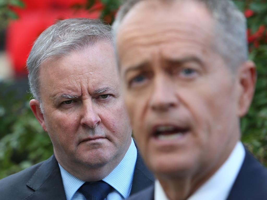 Anthony Albanese isn’t on the inside of Bill Shorten’s circle of trusted allies, but the pair have a good working relationship. Picture: Kym Smith