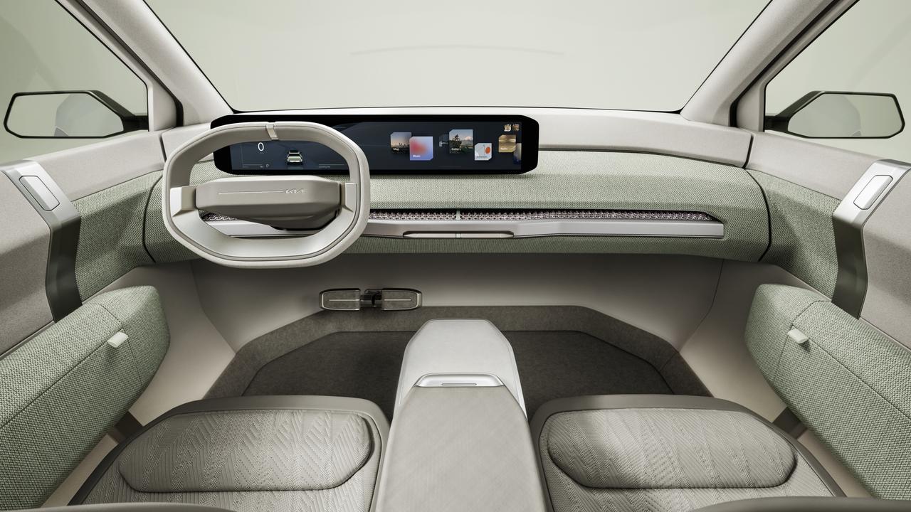 2023 Kia EV3 electric vehicle concept.